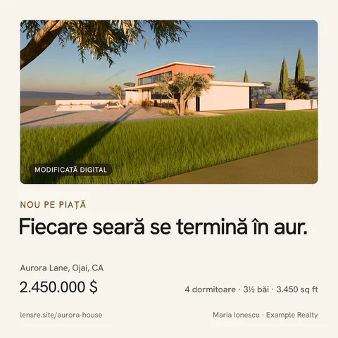 Postarea Nou pe piață, format Pătrat